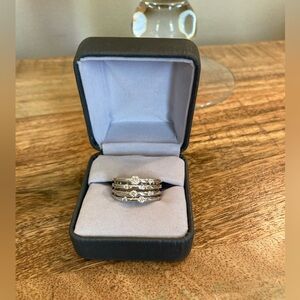 14Kt White Gold Diamond Ring